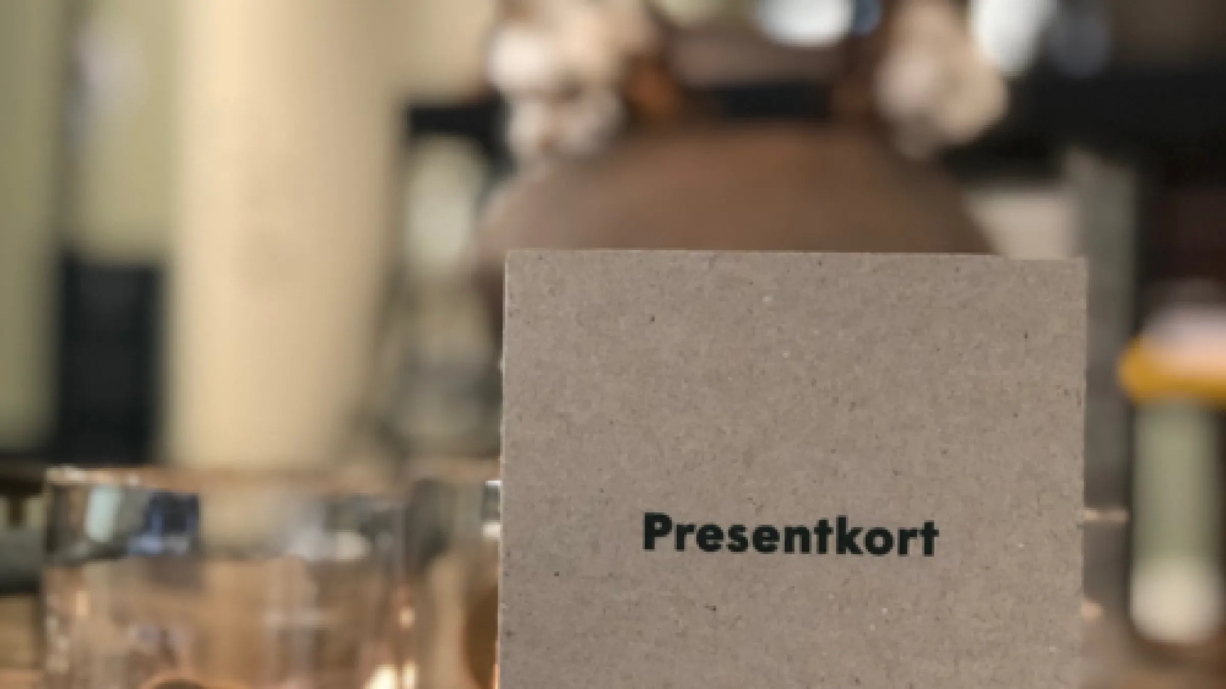 Presentkorten