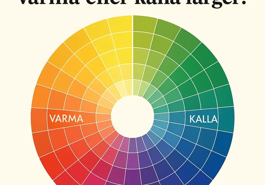 Passar du bäst i varma eller kalla färger?